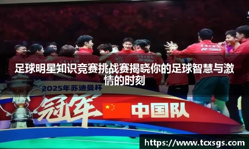 足球明星知识竞赛挑战赛揭晓你的足球智慧与激情的时刻